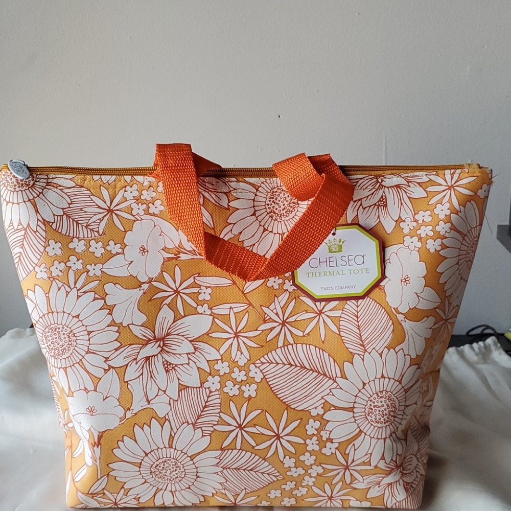 💖🏷Two's Company Thermal Tote